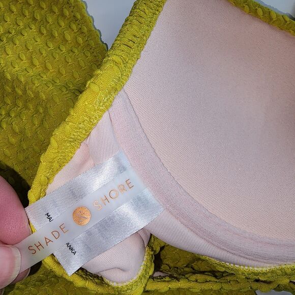 Shade & Shore Mustard Yellow Bikini Swimsuit Set - Picture 5 of 10